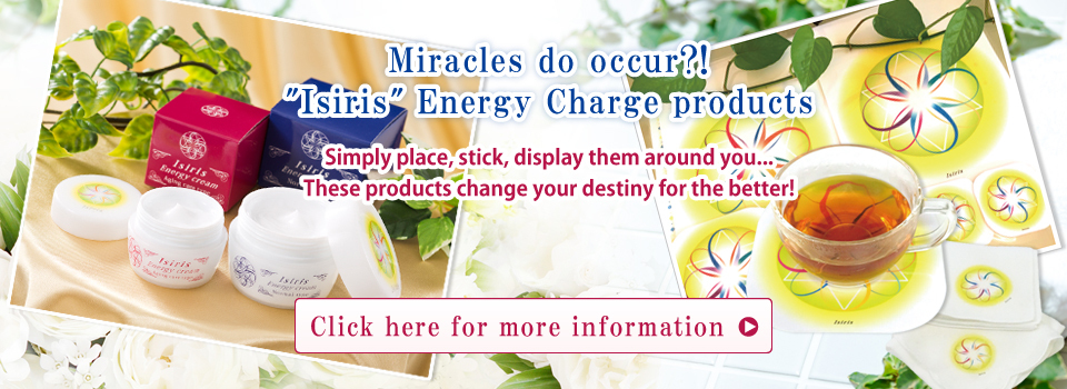 Miracles do occur?! "Isiris" Energy Charge products